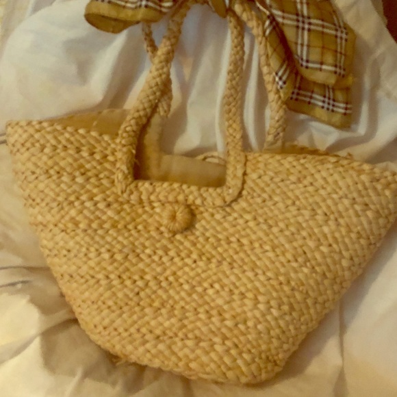 Darling Straw Beach Bag - Picture 2 of 5